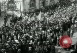 Image of British demonstration World War I London England United Kingdom, 1915, second 25 stock footage video 65675026073