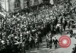 Image of British demonstration World War I London England United Kingdom, 1915, second 27 stock footage video 65675026073