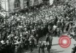 Image of British demonstration World War I London England United Kingdom, 1915, second 28 stock footage video 65675026073