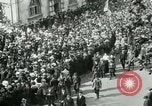 Image of British demonstration World War I London England United Kingdom, 1915, second 29 stock footage video 65675026073