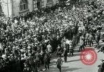 Image of British demonstration World War I London England United Kingdom, 1915, second 30 stock footage video 65675026073