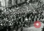 Image of British demonstration World War I London England United Kingdom, 1915, second 31 stock footage video 65675026073