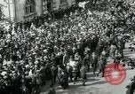 Image of British demonstration World War I London England United Kingdom, 1915, second 32 stock footage video 65675026073