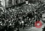 Image of British demonstration World War I London England United Kingdom, 1915, second 33 stock footage video 65675026073