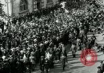 Image of British demonstration World War I London England United Kingdom, 1915, second 34 stock footage video 65675026073