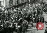 Image of British demonstration World War I London England United Kingdom, 1915, second 35 stock footage video 65675026073