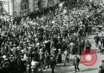 Image of British demonstration World War I London England United Kingdom, 1915, second 36 stock footage video 65675026073