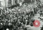 Image of British demonstration World War I London England United Kingdom, 1915, second 38 stock footage video 65675026073