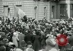 Image of British demonstration World War I London England United Kingdom, 1915, second 40 stock footage video 65675026073