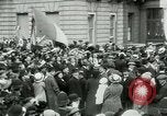 Image of British demonstration World War I London England United Kingdom, 1915, second 42 stock footage video 65675026073