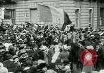 Image of British demonstration World War I London England United Kingdom, 1915, second 44 stock footage video 65675026073