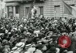Image of British demonstration World War I London England United Kingdom, 1915, second 49 stock footage video 65675026073