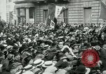 Image of British demonstration World War I London England United Kingdom, 1915, second 50 stock footage video 65675026073