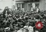 Image of British demonstration World War I London England United Kingdom, 1915, second 53 stock footage video 65675026073