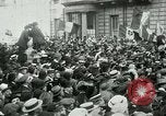 Image of British demonstration World War I London England United Kingdom, 1915, second 54 stock footage video 65675026073