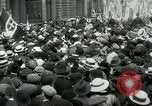 Image of British demonstration World War I London England United Kingdom, 1915, second 59 stock footage video 65675026073