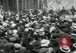 Image of British demonstration World War I London England United Kingdom, 1915, second 60 stock footage video 65675026073