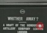 Image of Honorable artillery company London England United Kingdom, 1916, second 1 stock footage video 65675026074