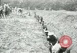 Image of British soldiers digging trenches France, 1916, second 5 stock footage video 65675026076