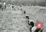 Image of British soldiers digging trenches France, 1916, second 7 stock footage video 65675026076