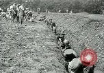 Image of British soldiers digging trenches France, 1916, second 9 stock footage video 65675026076