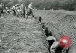 Image of British soldiers digging trenches France, 1916, second 11 stock footage video 65675026076