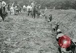 Image of British soldiers digging trenches France, 1916, second 17 stock footage video 65675026076