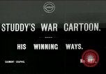 Image of Studdy's war cartoon United Kingdom, 1915, second 1 stock footage video 65675026078