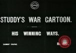 Image of Studdy's war cartoon United Kingdom, 1915, second 3 stock footage video 65675026078
