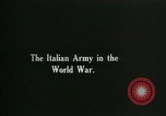 Standbild italienische Truppen in Ersten Weltkrieg Italien, 1917, aus Sekunde 14 historischem Filmmaterial Videoclip 65675026087