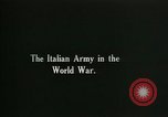 Standbild italienische Truppen in Ersten Weltkrieg Italien, 1917, aus Sekunde 16 historischem Filmmaterial Videoclip 65675026087
