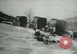 Standbild der Italienischen Armee Operationen Winter in den Bergen Italien, 1917, aus Sekunde 1 historischem Filmmaterial Videoclip 65675026088