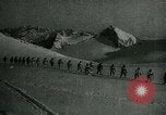Standbild der Italienischen Armee Operationen Winter in den Bergen Italien, 1917, aus Sekunde 25 historischem Filmmaterial Videoclip 65675026088