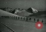 Standbild der Italienischen Armee Operationen Winter in den Bergen Italien, 1917, aus Sekunde 27 historischem Filmmaterial Videoclip 65675026088