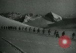 Standbild der Italienischen Armee Operationen Winter in den Bergen Italien, 1917, aus Sekunde 31 historischem Filmmaterial Videoclip 65675026088