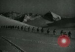 Standbild der Italienischen Armee Operationen Winter in den Bergen Italien, 1917, aus Sekunde 33 historischem Filmmaterial Videoclip 65675026088