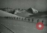 Standbild der Italienischen Armee Operationen Winter in den Bergen Italien, 1917, aus Sekunde 37 historischem Filmmaterial Videoclip 65675026088