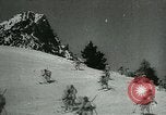 Standbild der Italienischen Armee Operationen Winter in den Bergen Italien, 1917, aus Sekunde 43 historischem Filmmaterial Videoclip 65675026088