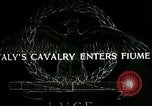 Image of Italy cavalry Fiume Italy, 1918, second 1 stock footage video 65675026091