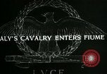 Image of Italy cavalry Fiume Italy, 1918, second 3 stock footage video 65675026091
