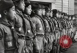 Standbild Japanische Jungs in der amerikanischen Pfadfindertruppe United States USA, 1942, aus Sekunde 4 historischem Filmmaterial Videoclip 65675026118