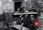 Image of people evacuating during Mount Vesuvius eruption Naples Italy, 1944, second 3 stock footage video 65675026169