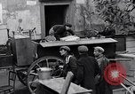 Image of people evacuating during Mount Vesuvius eruption Naples Italy, 1944, second 4 stock footage video 65675026169