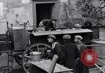 Image of people evacuating during Mount Vesuvius eruption Naples Italy, 1944, second 5 stock footage video 65675026169