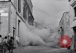 Image of people evacuating during Mount Vesuvius eruption Naples Italy, 1944, second 8 stock footage video 65675026169