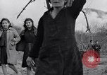 Image of people evacuating during Mount Vesuvius eruption Naples Italy, 1944, second 44 stock footage video 65675026169