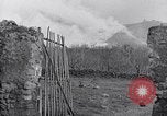 Image of people evacuating during Mount Vesuvius eruption Naples Italy, 1944, second 59 stock footage video 65675026169