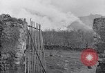 Image of people evacuating during Mount Vesuvius eruption Naples Italy, 1944, second 60 stock footage video 65675026169
