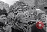 Image of people evacuating during Mount Vesuvius eruption Naples Italy, 1944, second 62 stock footage video 65675026169