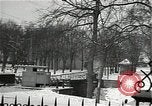 Image of US Army demolition specialists blow up bridge Haguenau France, 1945, second 32 stock footage video 65675026216
